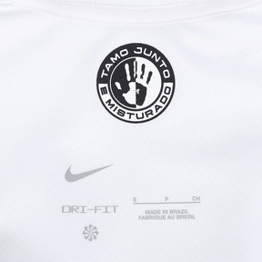 Camisa Corinthians I 24/25 s/n° Torcedor Nike Feminina - Branco+Preto